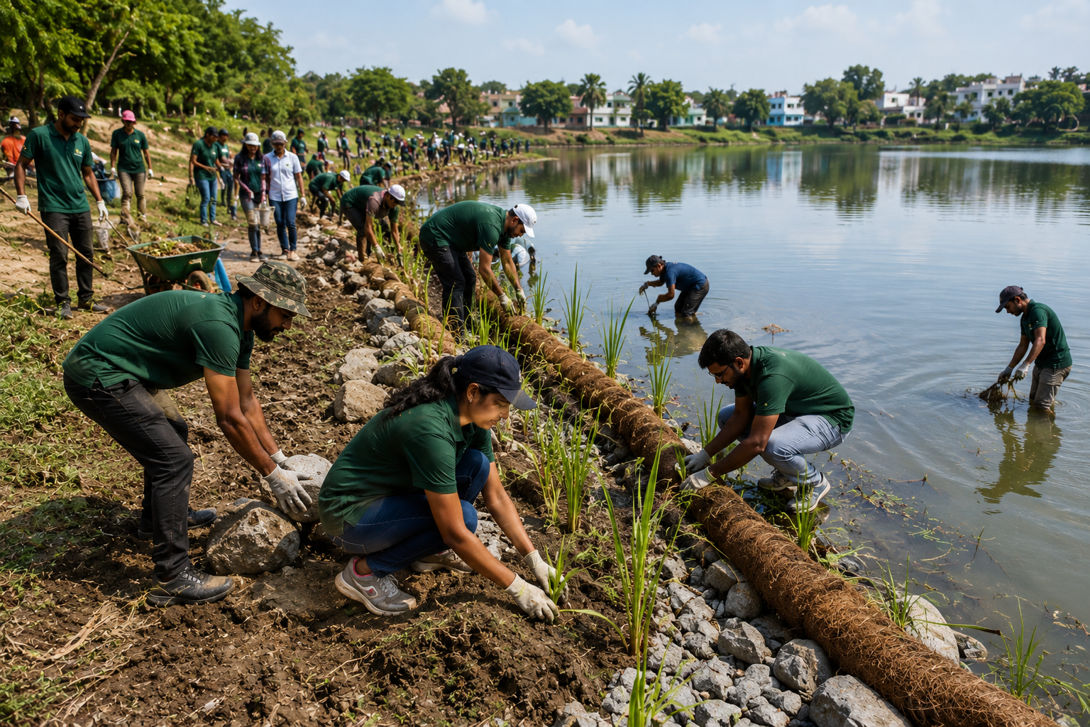 Community participation in environmental restoration